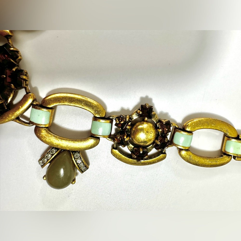 💚Stella & Dot “Livvy” Statement Necklace *with wear* - Picture 7 of 12